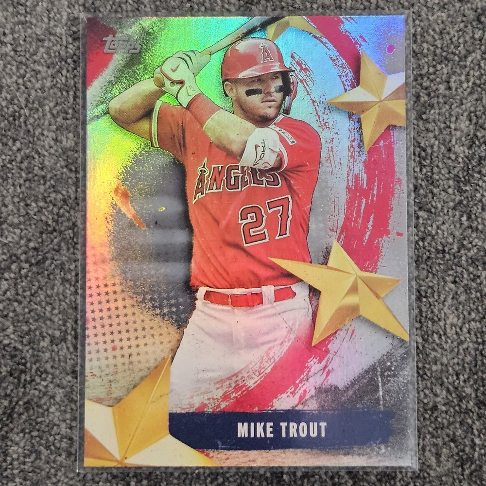 2025 Topps Series 1 - Stars of MLB Mike Trout #SMLB-8 Los Angeles Angels